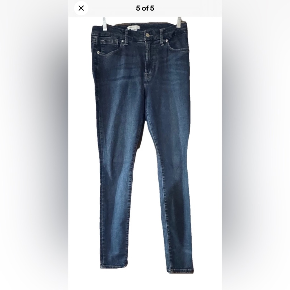Good American 8/29 skinny Blue Straight Leg Jeans women’s
